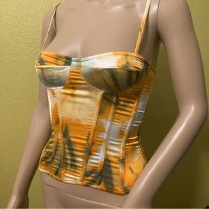 Pretty Little Thing bustier corset top